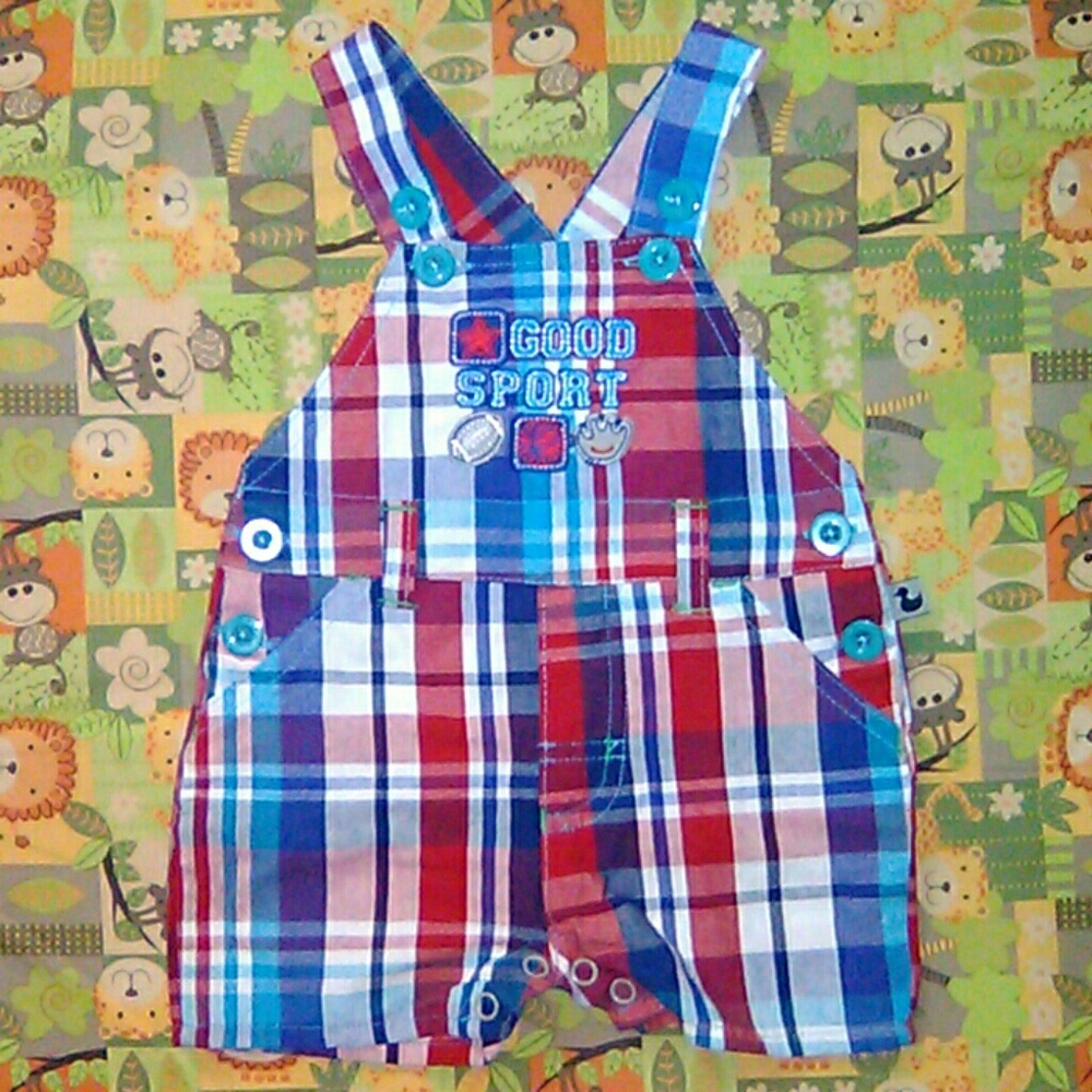 Adorable "Good Sport" overalls